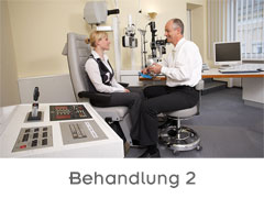 Augenärzte Detmold - Dr. Hartje - Dr. Gunnemann - Praxisebene 1 - Behandlung 2b