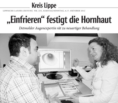 Augenärzte Detmold in der Presse