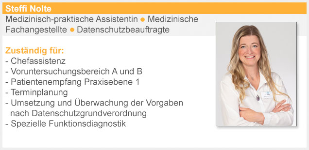 Praxisebene 1: Steffi Nolte Steffi Nolte