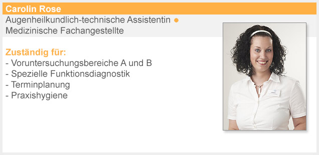 Praxisebene 1: Carolin Rose Carolin Rose