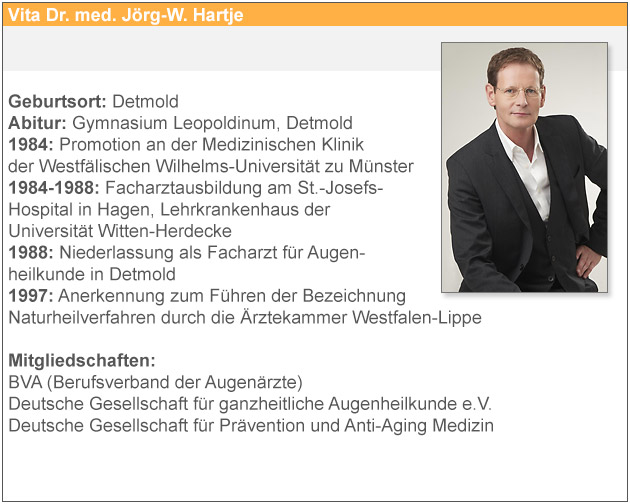 Dr. Hartje - Augenarzt in Detmold - OWL