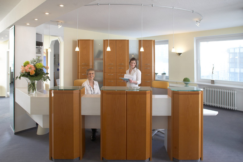 Empfang Praxisebene 1 Augenheilkunde Detmold - OWL 1