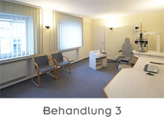 Praxisebene 1: Behandlung 3 Augenärzte Detmold - Dr. Hartje - Dr. Gunnemann - Praxisebene 1 - Behandlung 3