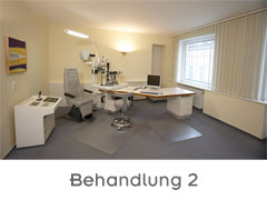 Praxisebene 1: Behandlung 2 Augenärzte Detmold - Dr. Hartje - Dr. Gunnemann - Praxisebene 1 - Behandlung 2