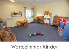 Augenärzte Detmold - Dr. Hartje - Dr. Gunnemann - Praxisebene 2 - Wartezimmer Kinder