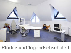 Praxisebene 2: Kinder- und Jugendsehschule Augenärzte Detmold - Dr. Hartje - Dr. Gunnemann - Praxisebene 2 - Kinder- und Jugendsehschule