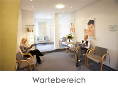Praxisebene 2: Wartebereich Augenärzte Detmold - Dr. Hartje - Dr. Gunnemann - Praxisebene 2 - Wartebereich