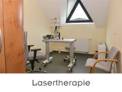 Praxisebene 2: Lasertherapie Augenärzte Detmold - Dr. Hartje - Dr. Gunnemann - Praxisebene 2 - Lasertherapie